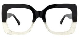 Johnson Square Black Glasses0