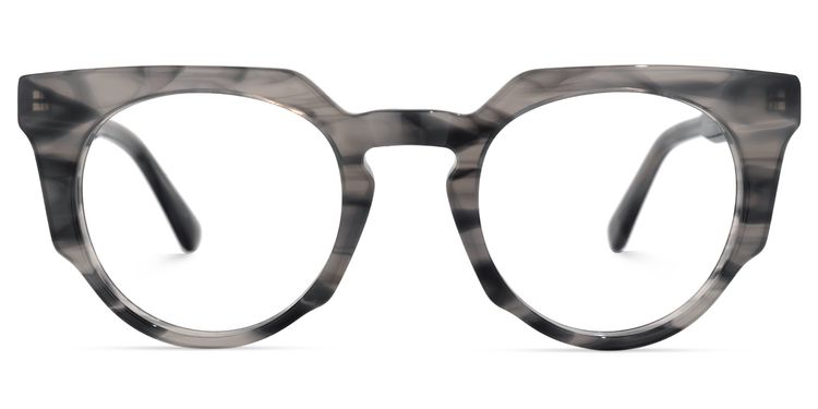 Jenkins Geometric Gray Glasses