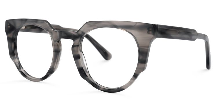 Jenkins Geometric Gray Glasses