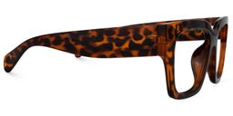 Phoebus Square Black Glasses2