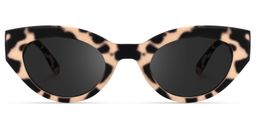 Rocky Oval Leopard Sunglasses0