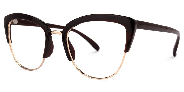 Randisha Cateye Burgundy Glasses