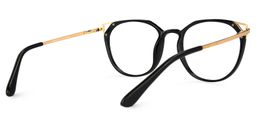 Tameya Cateye Black Glasses3