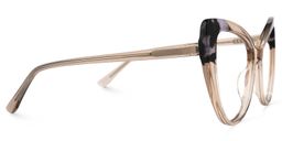 Tynishia Cateye Beige Glasses2