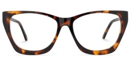 Nany Square Tortoise Glasses0
