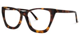 Nany Square Tortoise Glasses1