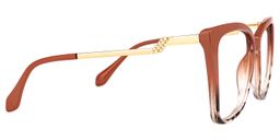 Awilda Cateye Red Glasses3