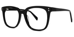 Lukretia Square Black Glasses1