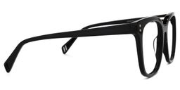 Lukretia Square Black Glasses2
