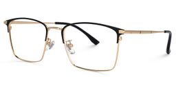 Jones Rectangle Rose-Gold Glasses1
