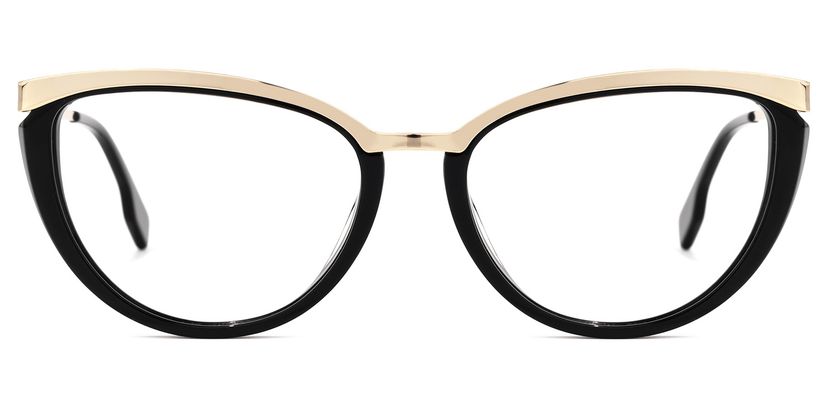 Stover Cateye Black Glasses