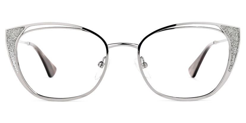 Maestre Cateye Silver Glasses