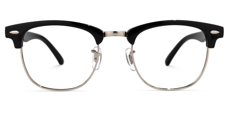 Hacker Black Browline Glasses