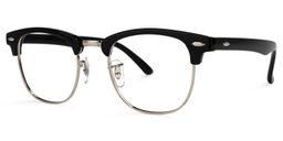 Hacker Black Browline Glasses1