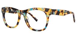 Margo Square Blue-Tortoise Glasses1