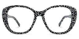 Mayda Cateye Black Glasses0