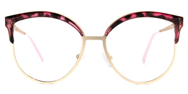 Laureano Browline Red-Tortoise Glasses