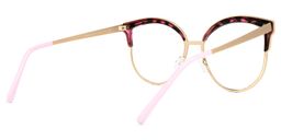 Laureano Browline Red-Tortoise Glasses3