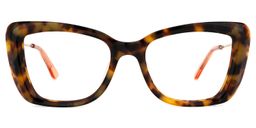 Clarinda Square Tortoise Glasses0