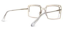 Kapri Square Gold Glasses3