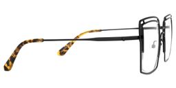 Kapri Square Black Glasses2