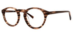 Salyer Round Brown Glasses1