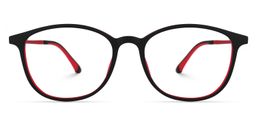 Phelps Round Black Glasses0