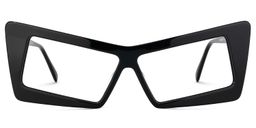 Angelica Geometric Black Glasses0