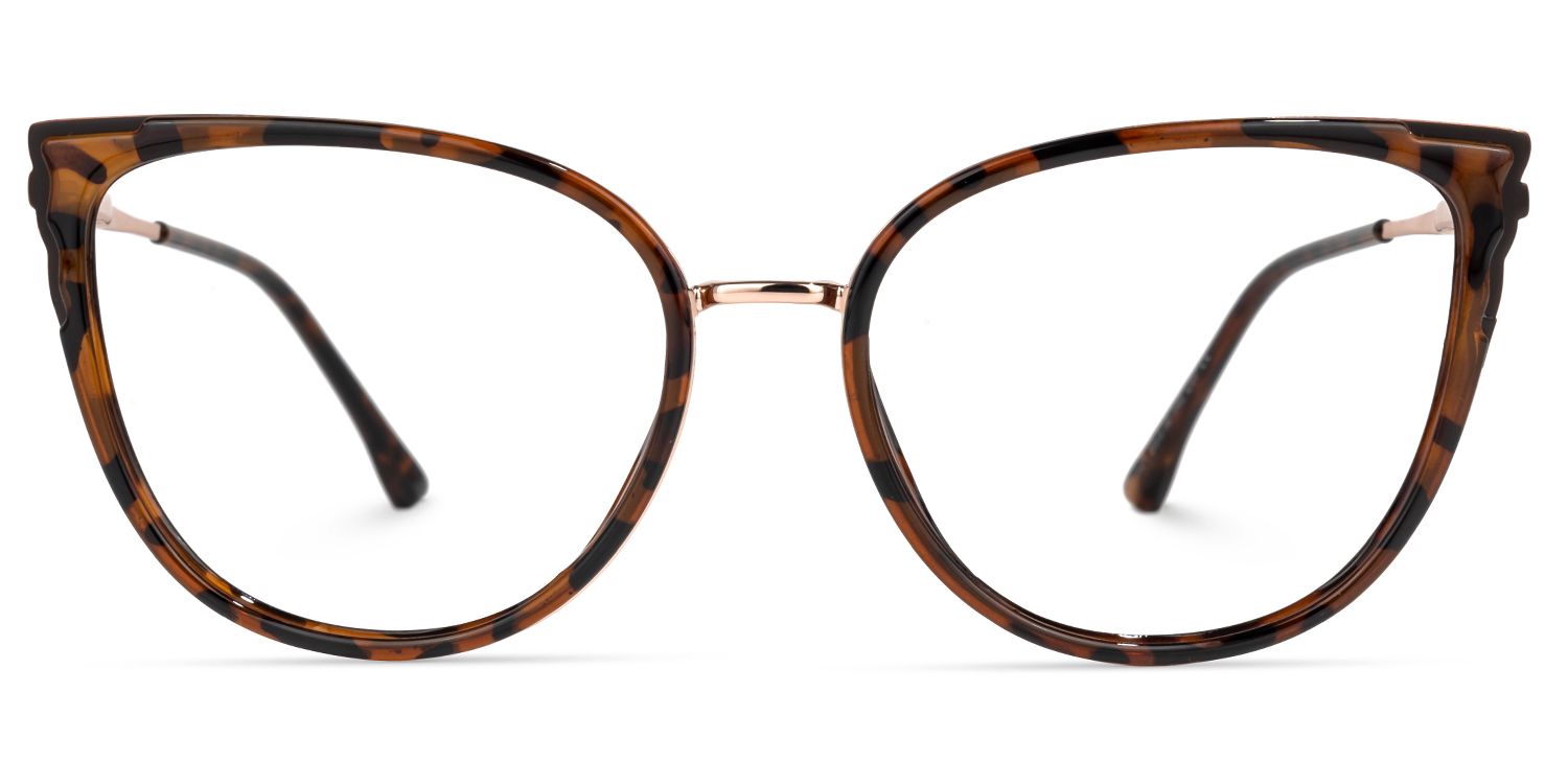 Estrada Cateye Tortoise Glasses | ZEELOOL UK0