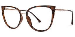 Estrada Tortoise Cat eye Glasses1