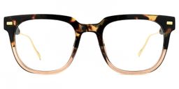 Lashan Square Tortoise Glasses0