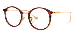 Laboy Round Red-Tortoise Glasses1