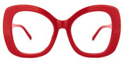 Tenorio Cateye Red Glasses0
