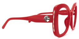 Tenorio Cateye Red Glasses3
