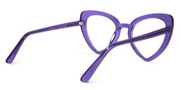 Shanne Geometric Purple Glasses3