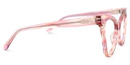 Floscine Cateye Pink Glasses2
