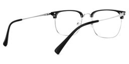 Hixson Browline Silver Glasses3