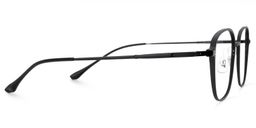 Myrna Square Black Glasses2