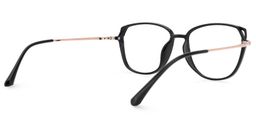 Haygood Cateye Black Glasses3