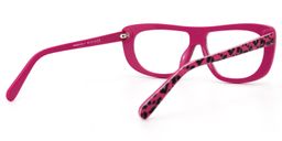 Sonia Geometric Red-Leopard Glasses3