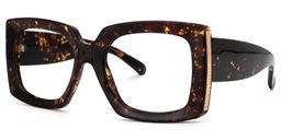 Yael Square Tortoise Glasses1