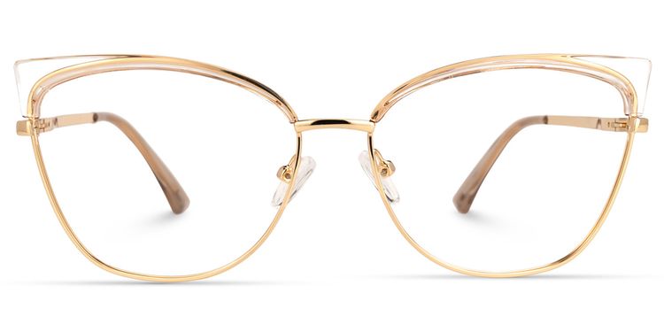Whaley Cateye Clear Glasses