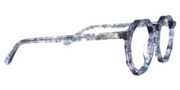 Deehan Geometric Blue-Floral Glasses2