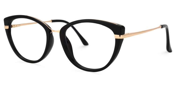 Peden Cateye Black Glasses