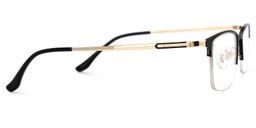 Shamblin Rectangle Black Glasses2