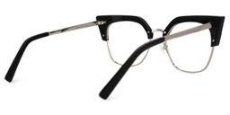 Vashtie Cateye Black Glasses 3