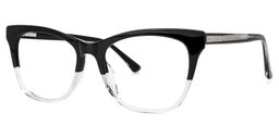 Freed Cateye Black-Clear Glasses1