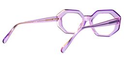Shayna Geometric Purple Glasses3