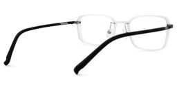 Claudie Square White Glasses3
