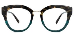 Lesia Cateye Blue Glasses0